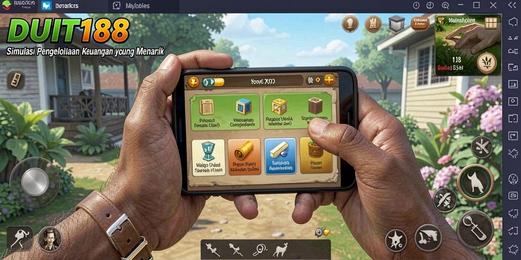 Tampilan gameplay DUIT188 yang menarik dan mendidik.