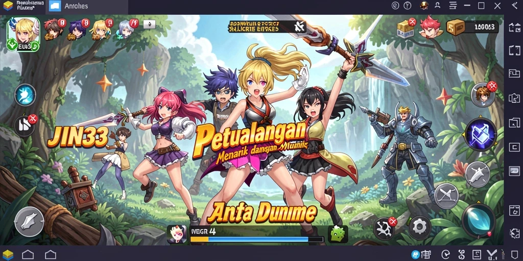 Tampilan gameplay JIN33 yang menarik dan penuh aksi.