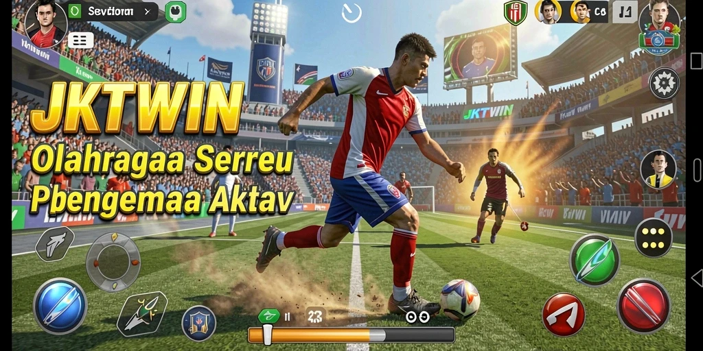 Tampilan gameplay JKTWIN yang seru dan interaktif.
