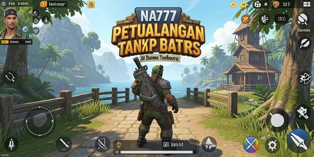 Tampilan gameplay NA777 yang menakjubkan di dunia terbuka.