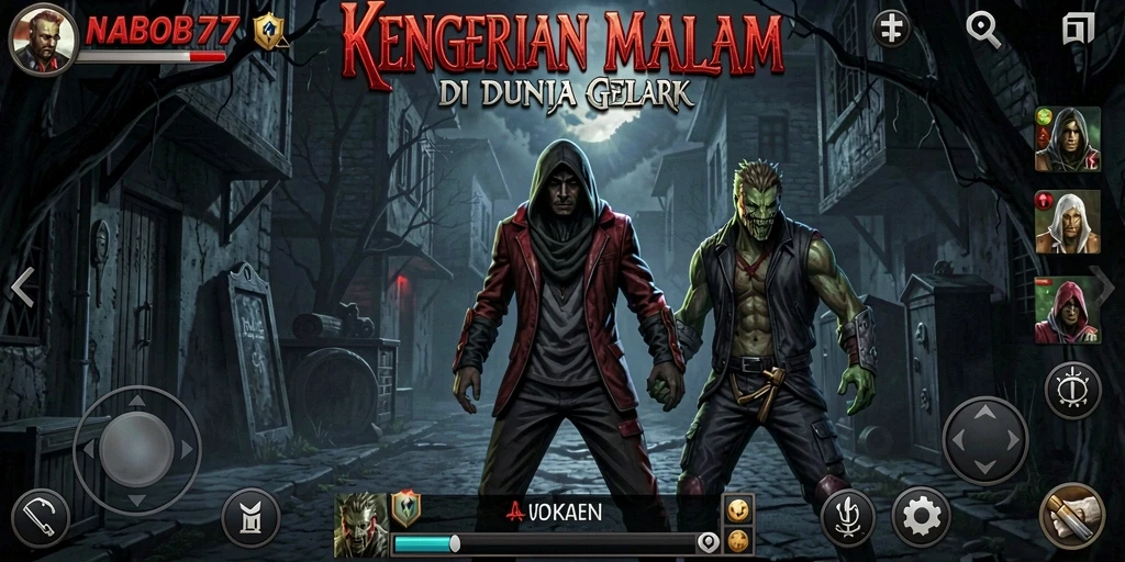 Menampilkan gameplay Horror yang menegangkan dan menyeramkan.