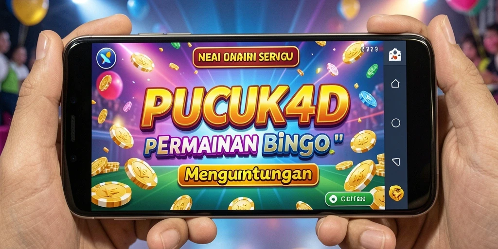 Tampilan dinamis gameplay Bingo di PUCUK4D dengan interaksi menarik.