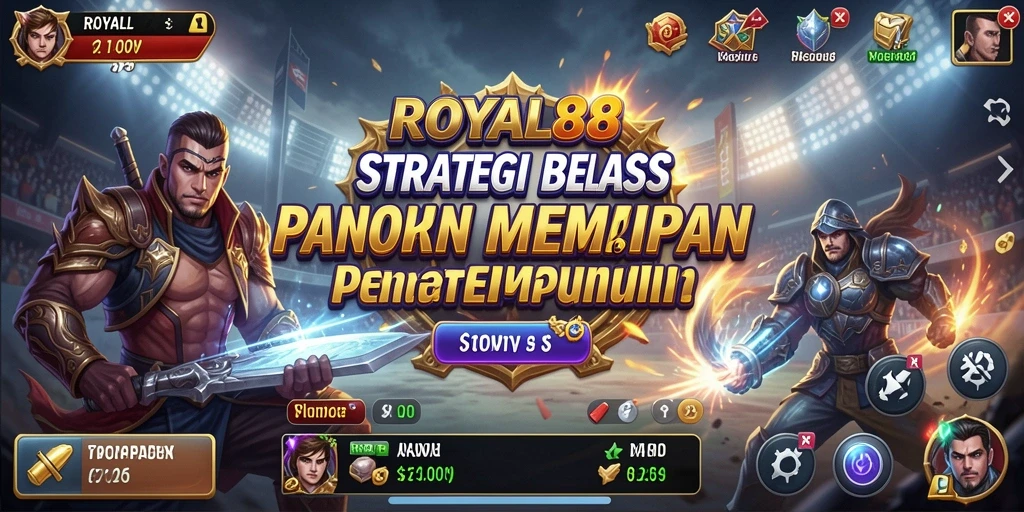Tangkapan layar gameplay yang menampilkan strategi pertarungan yang mendebarkan.