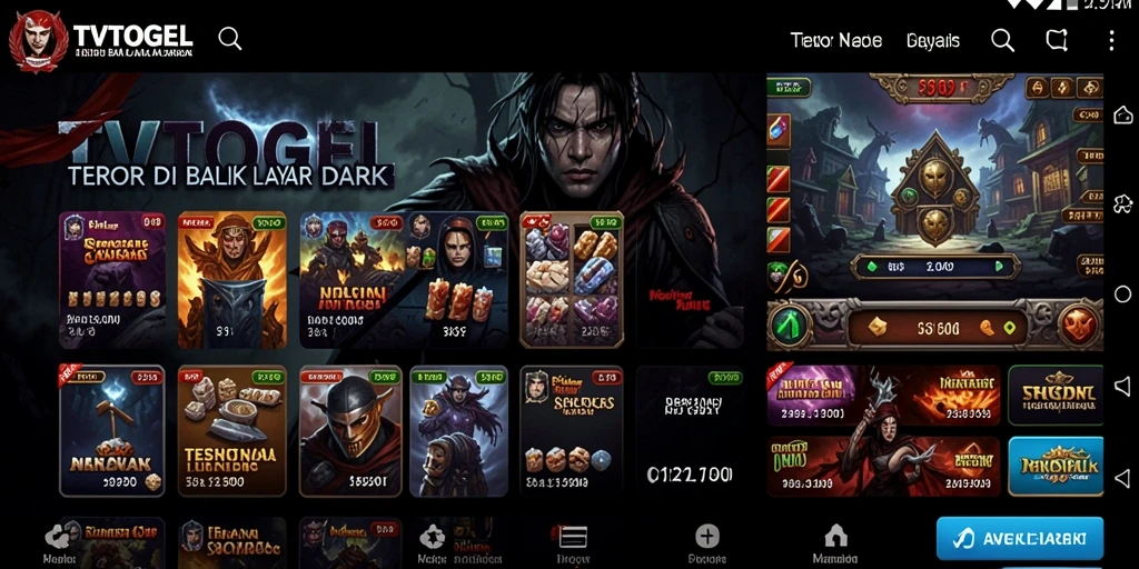Screenshot gameplay dari <strong>TVTOGEL</strong> yang menampilkan suasana mencekam dan kengerian.